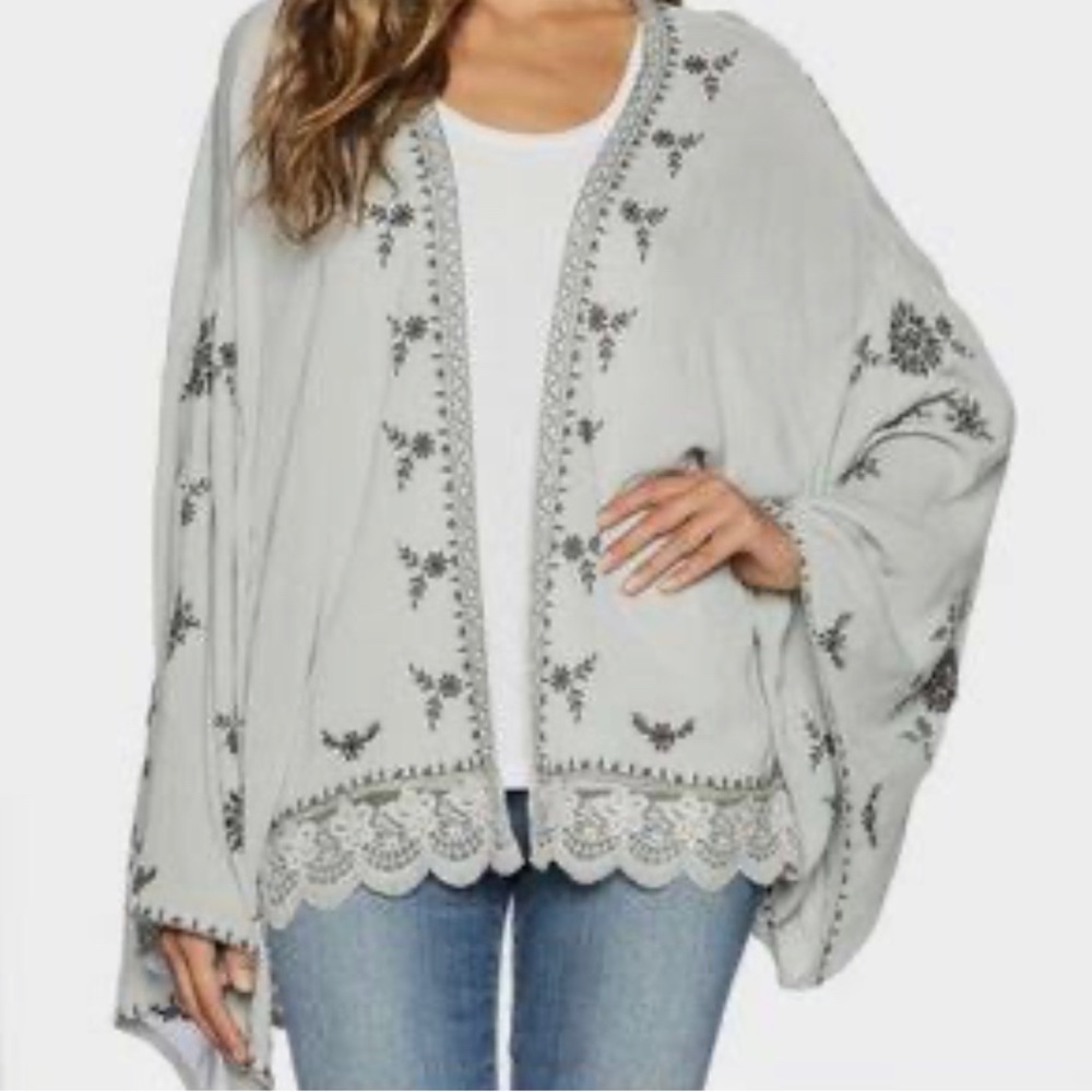 Free people embroidered jacket
